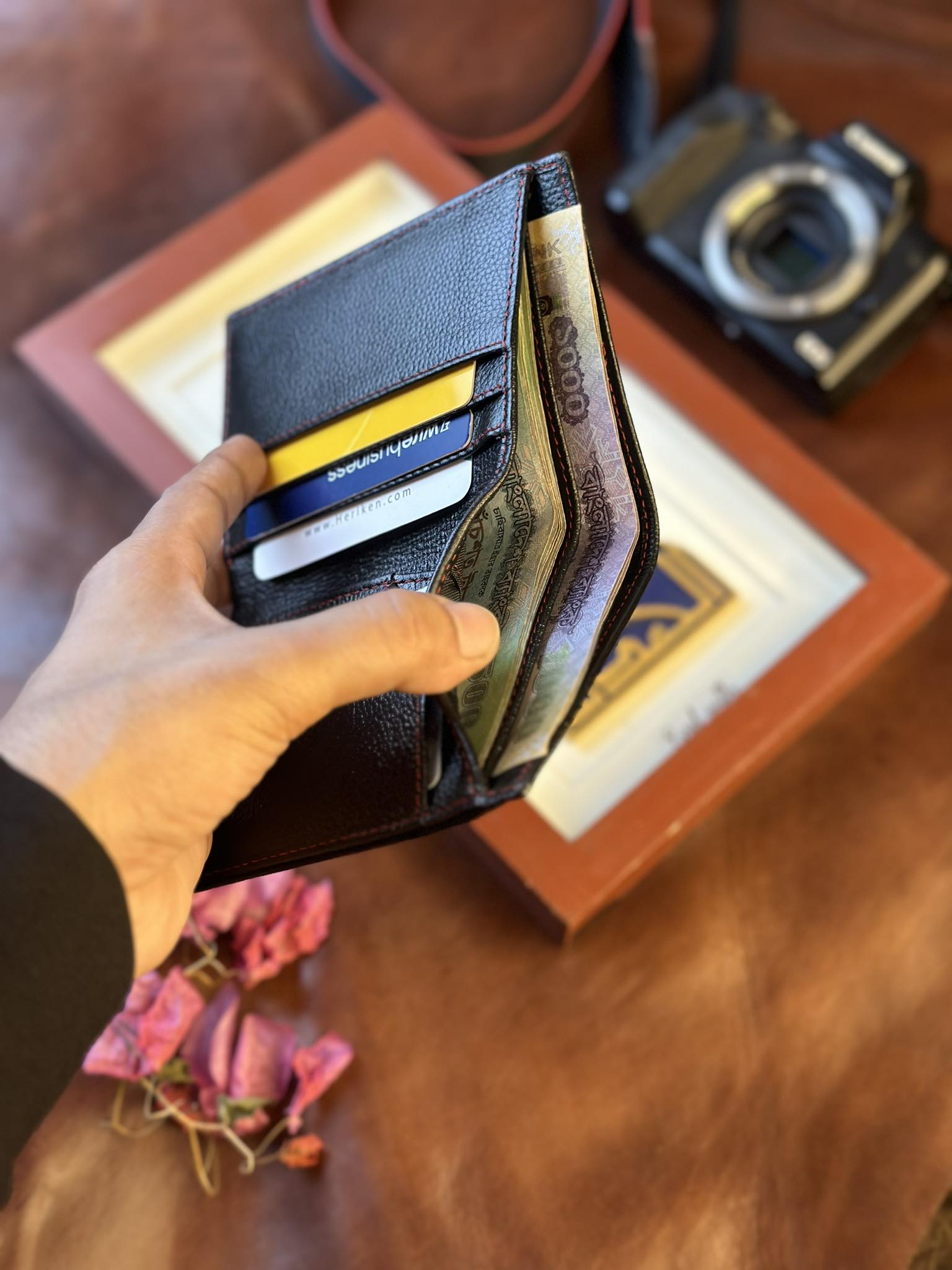 Bifold Genuine Leather Wallet