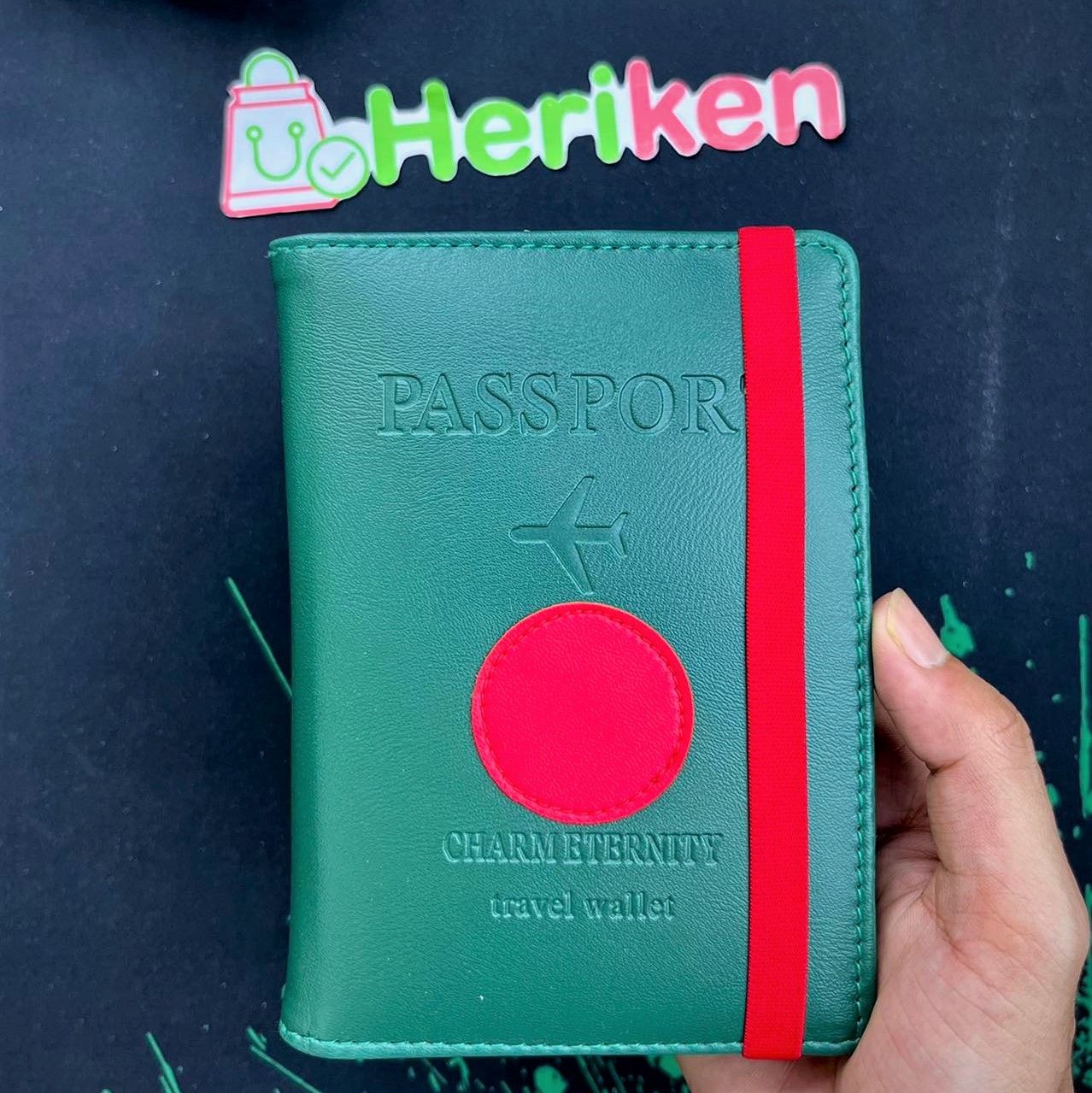 Bangladeshi Flag Edition Passport Cover