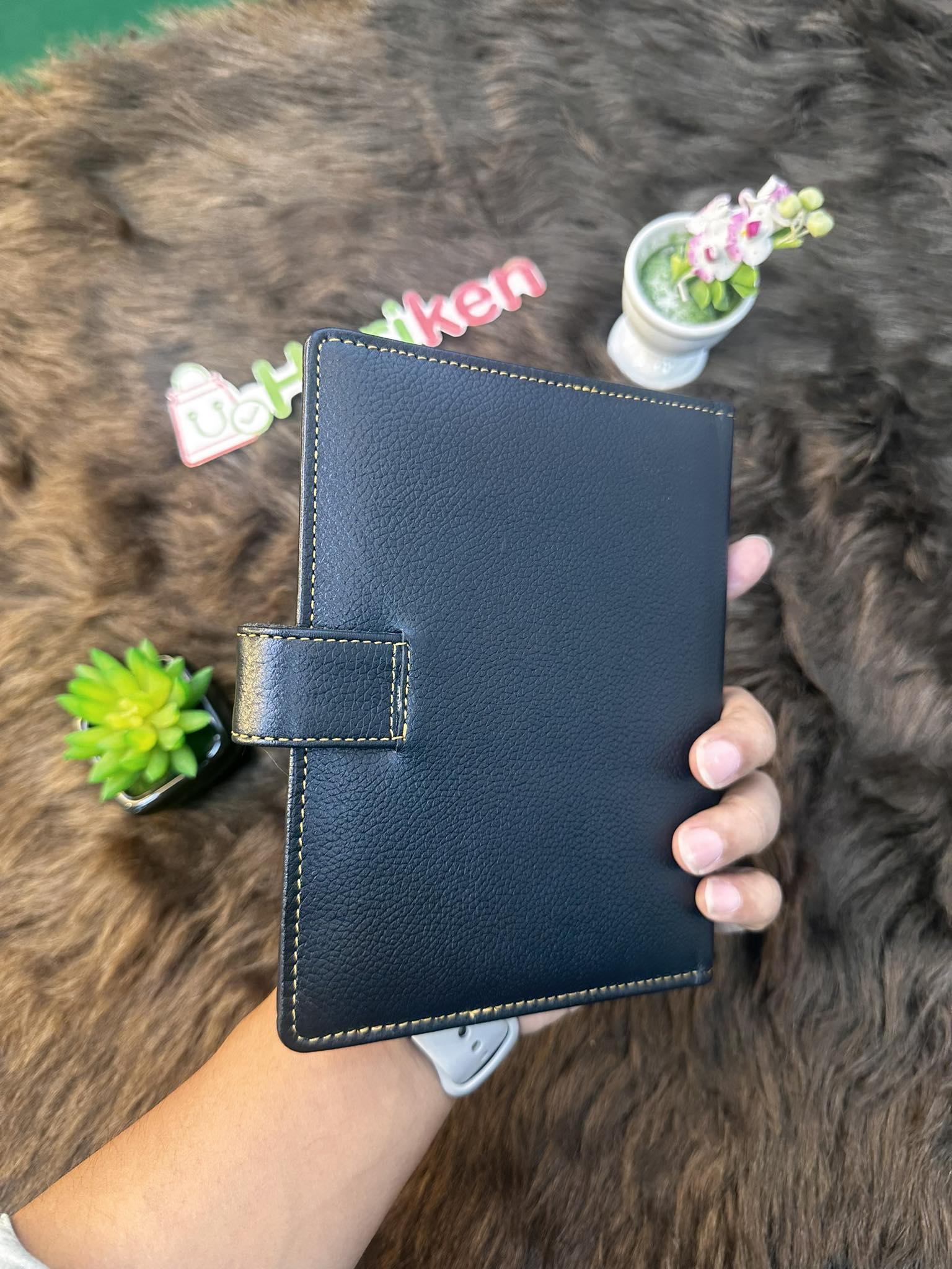 Premium Genuine Leather Car Document Holder