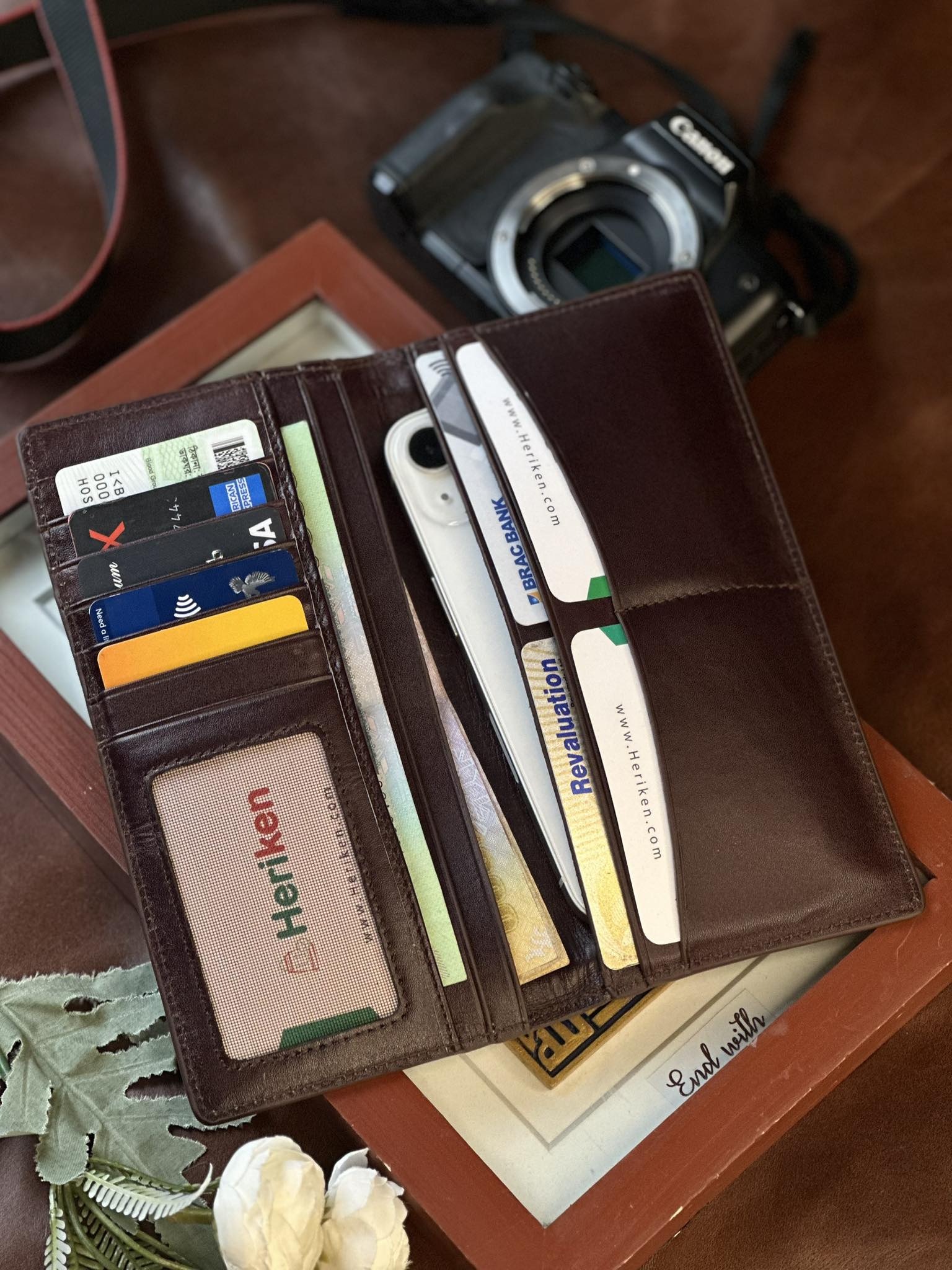 Best Selling Leather Long Wallet