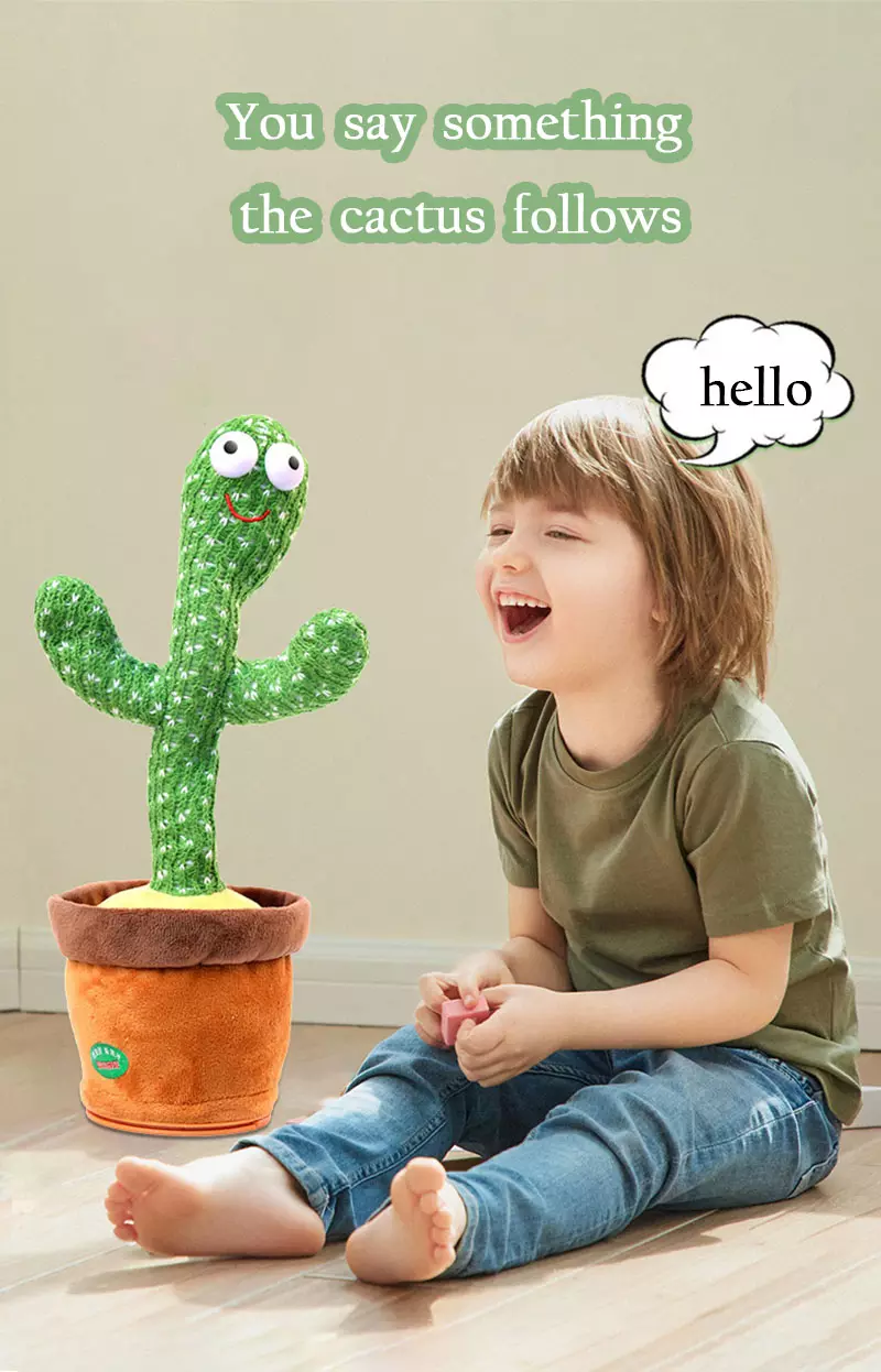 Dancing Talking Cactus Toy